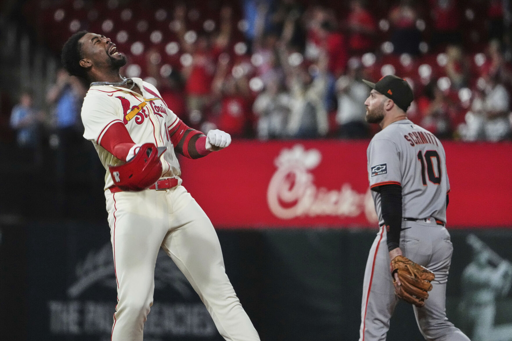 APTOPIX Giants Cardinals Baseball